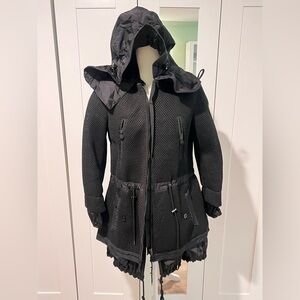 Moncler Black Utility Jacket with Hood